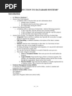 Download Database System Notes by Hamid Haleem SN50421807 doc pdf