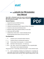 FM-190AB Bluetooth Car FM Modulator Manual
