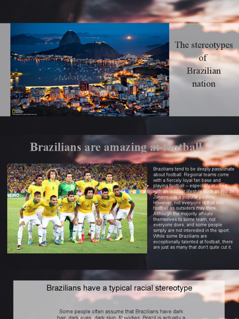 The Stereotypes of Brazilian Nation | PDF | Brazilians | Rio De Janeiro