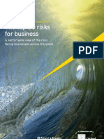 The Top 10 Risks For Business: A Sector-Wide View of The Risks Facing Businesses Across The Globe