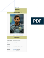 Lionel Messi, el mejor del mundo
