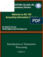 Chapter 2 Introduction to Transaction Processing