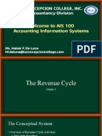Chapter 4 the Revenue Cycle