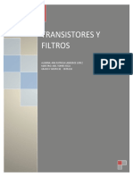 Transistores y Filtros
