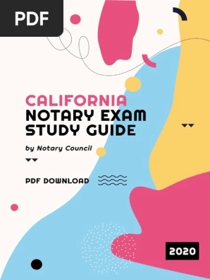 2020 Notary Study Guide