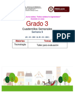 Taller para evaluación de Tecnología en grado 3ro