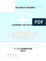 Caderno de Cultos 2013 - Sínodo Mato Grosso