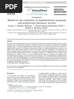 Model For The Evaluation of Implementation Pharmacy