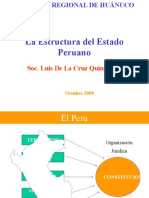La Estructura Del Estado Peruano