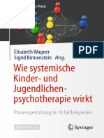 Wie Systemische Kinder - Und Jugendlichenpsychotherapie Wirk - Elisabeth Wagner, Sigrid Binnenstein