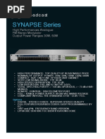 SYNAPSE Series Radio FM Transmitters-Low Power-Compact-Entry Level 30W, 50W1