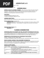 Edtpa Literacy Planning Lesson Plans