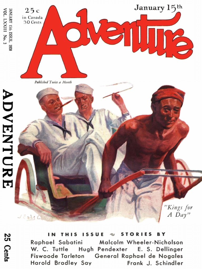 Adventure - 15 January 1930, PDF, Military
