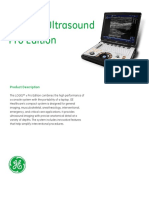 LOGIQ e Ultrasound Pro Edition: Product Description