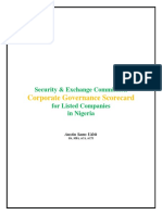 02 - Corporate Governance Scorecard and SEC by Austin Udeh