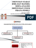 Materi Penanganan Pelanggaran