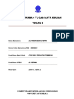 BUKU JAWABAN TUGAS MATA KULIAH