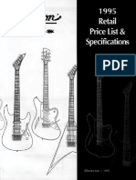 Jackson Price List 1995