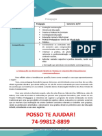 A Formação Do Professor Frente Às Teorias e Concepções Pedagógicas Contemporâneas Pegagogia 2 e 3