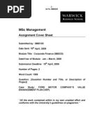 Download Corporate_Finance_Essay_0860103 by Tuhin Chaturvedi SN50425103 doc pdf