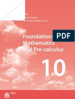 70130-Foundations of Math and Precalculus 10 Core Resources