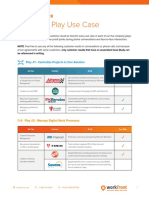 Company Play Use Case Quick Reference