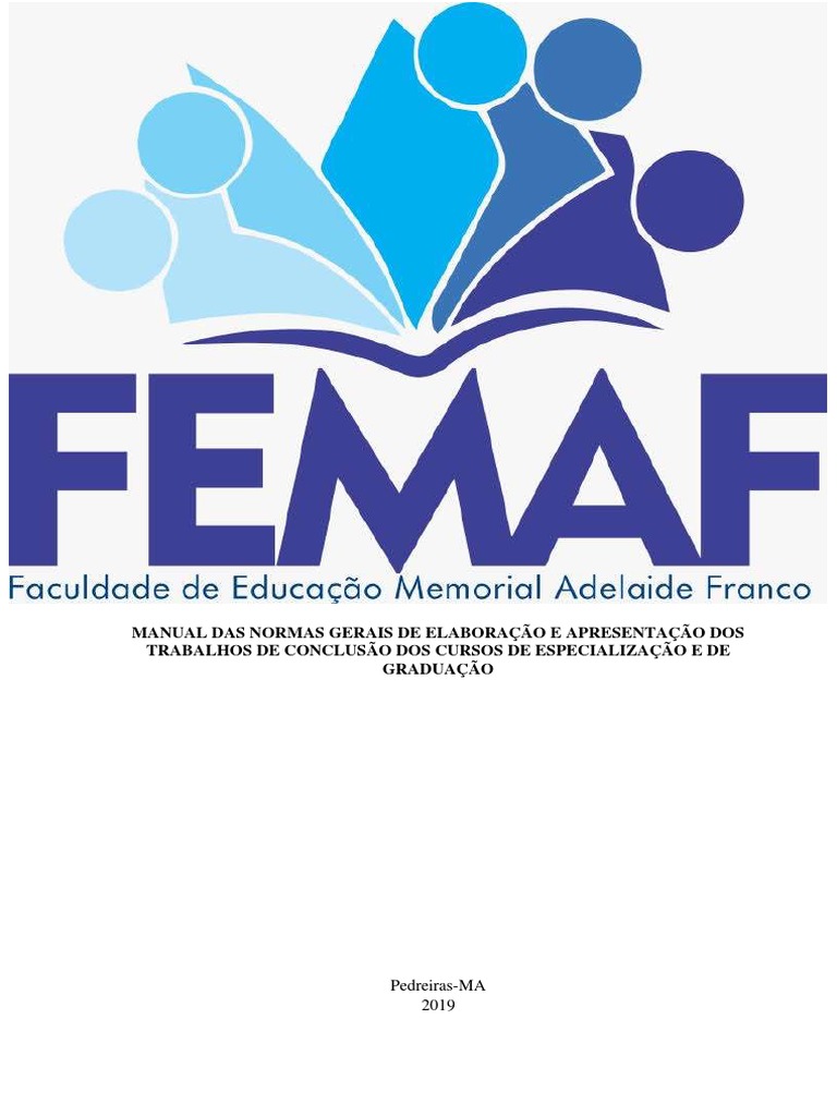 Manual Das Normas Gerais de Elaboração e Apresentação Femaf