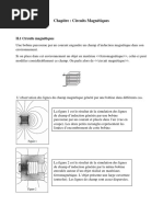 Chapitre Circuit magnétiques