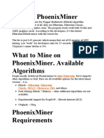 What Is Phoenixminer: Mine Ethereum
