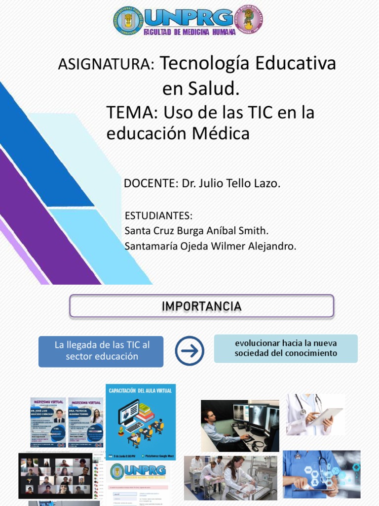 Uso de Las TIC en La Educación Médica | PDF | Tecnología de información ...
