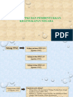 Sidang PPKI dan Pembentukkan Kelengkapan Negara