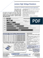 CAD K DOC: Type MX Precision High Voltage Resistors