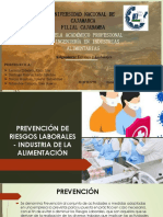 PREVENCIÓN DE RIESGOS LABORALES - INDUSTRIA DE LA ALIMENTARIA FF 2