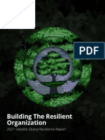 Building The Resilient Organization: 2021 Deloitte Global Resilience Report