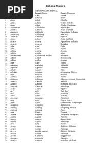 Bahasa Madura