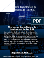 El Proceso Tecnológico de Fabricación de Las ECL