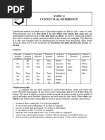 Contextual References Latihan