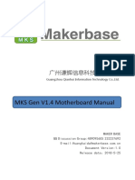 MKS Gen V1.4 Motherboard Manual