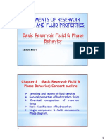 Lecture 10-1 Basic Reservoir Fluid & Phase Behaviour
