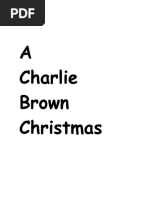 Script For Charlie Brown Christmas | PDF | Peanuts (Comic Strip ...