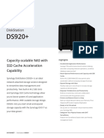 Synology DS920 Plus Data Sheet Enu