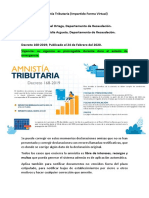 Amnistía Tributaria (Impartido de Forma Virtual)