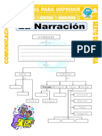 Ficha La Narracion para Sexto de Primaria