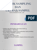 IV - Teknik Sampling