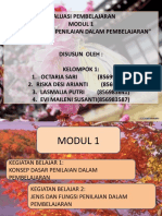 Evaluasi Pembelajaran