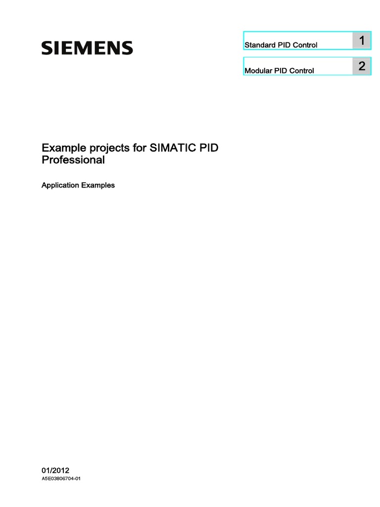 Ex StdPID ModPIDenUS - PDF en-US | PDF | Control Theory | Parameter ...