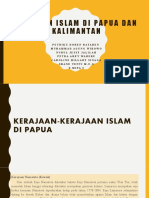 Kerjaan Islam Di Papua Dan Kalimantan + Jaringan Keilmuan Di Nusantara