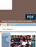 18.03.05 SS Presentation Special Education Action Plan Update