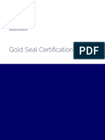 Gold Seal Certification Guide