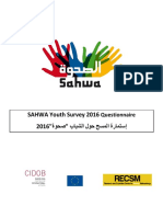 SAHWA Youth Survey Final Questionnaire